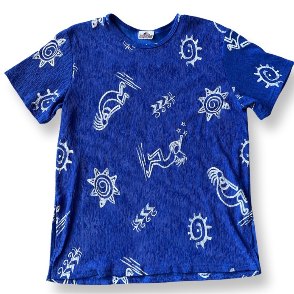 Vintage Crinkle Tee - Superline USA - Large